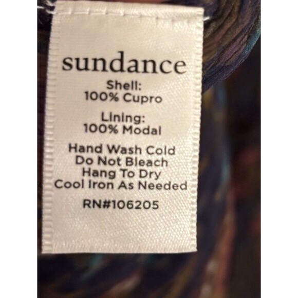 Sundance Catalog Litzy Bloom Long Sleeve Dress  L - Picture 9 of 10